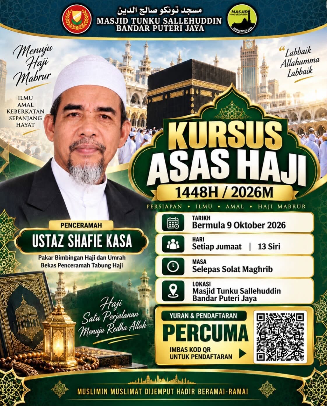 KURSUS ASAS HAJI 1448H/2026M